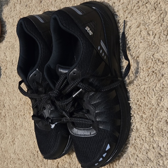 SAS Mens Mission One- M‎ Black Lace Up Sneakers - Picture 2 of 7